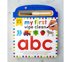 Priddy Learning: My First Wipe Clean ABC - Ages 3-5